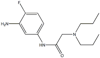 N-(3-amino-4-fluorophenyl)-2-(dipropylamino)acetamide