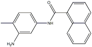 N-(3-amino-4-methylphenyl)-1-naphthamide Structure