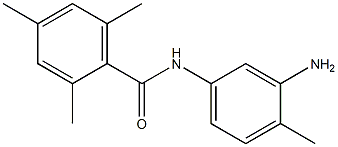 N-(3-amino-4-methylphenyl)-2,4,6-trimethylbenzamide 化学構造式