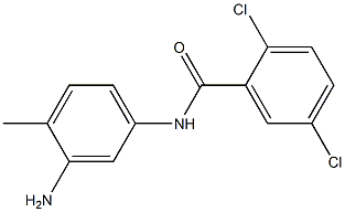 N-(3-amino-4-methylphenyl)-2,5-dichlorobenzamide Struktur