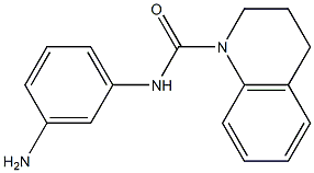 N-(3-aminophenyl)-1,2,3,4-tetrahydroquinoline-1-carboxamide Struktur