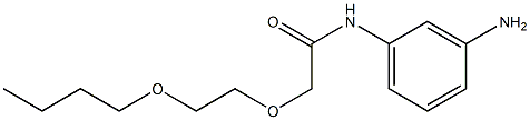 N-(3-aminophenyl)-2-(2-butoxyethoxy)acetamide