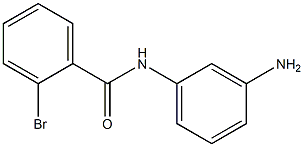 N-(3-aminophenyl)-2-bromobenzamide Struktur