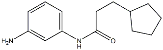  N-(3-aminophenyl)-3-cyclopentylpropanamide