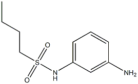 N-(3-aminophenyl)butane-1-sulfonamide Struktur