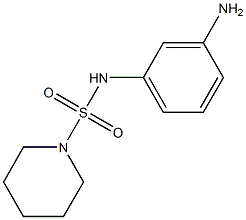 N-(3-aminophenyl)piperidine-1-sulfonamide Structure