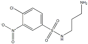 N-(3-aminopropyl)-4-chloro-3-nitrobenzene-1-sulfonamide