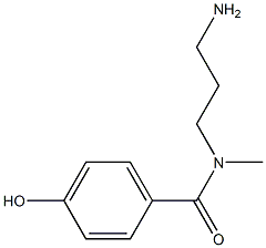 N-(3-aminopropyl)-4-hydroxy-N-methylbenzamide Structure