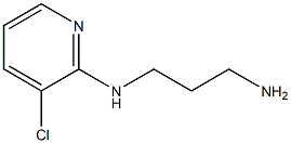 N-(3-aminopropyl)-N-(3-chloropyridin-2-yl)amine Structure