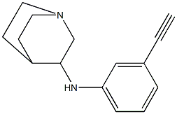 N-(3-ethynylphenyl)-1-azabicyclo[2.2.2]octan-3-amine