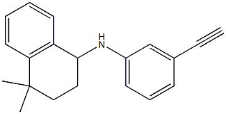 N-(3-ethynylphenyl)-4,4-dimethyl-1,2,3,4-tetrahydronaphthalen-1-amine