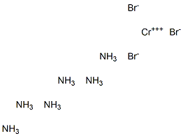 Hexamminechromium(III) bromide,,结构式