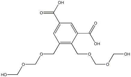 4,5-Bis(5-hydroxy-2,4-dioxapentan-1-yl)isophthalic acid