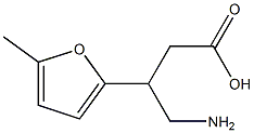 4-Amino-3-(5-methyl-2-furanyl)butyric acid Structure