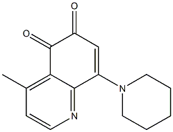 4-Methyl-8-piperidinoquinoline-5,6-dione