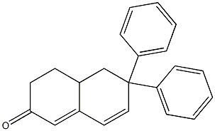 6,6-Diphenyl-4,4a,5,6-tetrahydronaphthalen-2(3H)-one