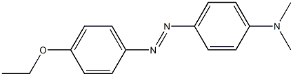 N,N-Dimethyl-4-[(4-ethoxyphenyl)azo]benzenamine Struktur