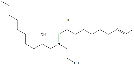 1,1'-[(2-Hydroxyethyl)imino]bis(8-decen-2-ol) Structure