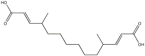 Diacrylic acid 1,8-dimethyl-1,8-octanediyl ester Structure