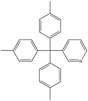 3-[Tri(p-tolyl)methyl]pyridine|