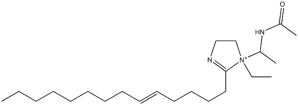 1-[1-(Acetylamino)ethyl]-1-ethyl-2-(5-tetradecenyl)-2-imidazoline-1-ium