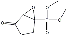 (4-Oxo-6-oxabicyclo[3.1.0]hexan-1-yl)phosphonic acid dimethyl ester,,结构式