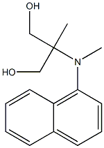 2-[(1-Naphthalenyl)methylamino]-2-methyl-1,3-propanediol Structure