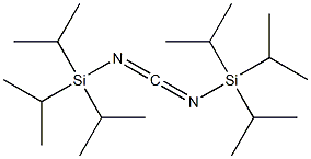 1-(Triisopropylsilyl)-3-(triisopropylsilyl)carbodiimide,,结构式