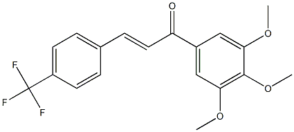 4-Trifluoromethyl-3',4',5'-trimethoxy-trans-chalcone