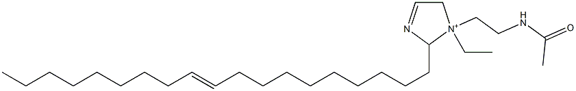 1-[2-(Acetylamino)ethyl]-1-ethyl-2-(10-nonadecenyl)-3-imidazoline-1-ium|