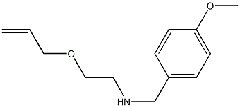 Allyl 2-(4-methoxybenzylamino)ethyl ether Structure
