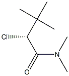 [R,(-)]-2-Chloro-N,N,3,3-tetramethylbutyramide Structure