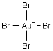 Tetrabromoaurate (III) Structure