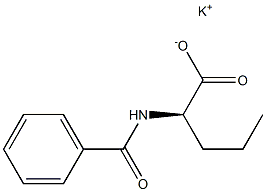  [R,(-)]-2-(Benzoylamino)valeric acid potassium salt