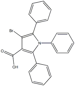  4-Bromo-1,2,5-triphenyl-1H-pyrrole-3-carboxylic acid