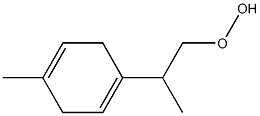 p-Mentha-1,4-dien-9-yl hydroperoxide Structure