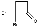 2,2-Dibromocyclobutanone Struktur