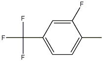 3-氟-4-甲基三氟甲苯,,结构式