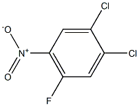 3,4-dichloro-6-fluoronitrobenzene Structure