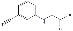 3-cyano-DL-phenylglycine Struktur