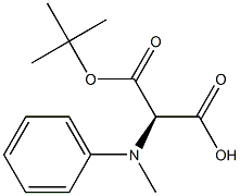 BOC-N-methyl-D-phenylglycine Struktur