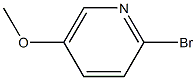 5-甲氧基-2-溴吡啶 结构式