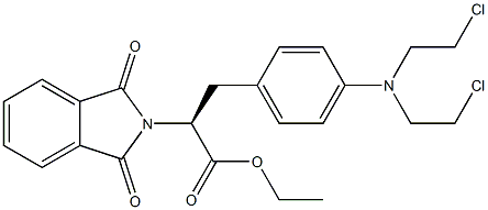 N,N-邻苯二甲酰-4-[双-(2-氯乙基)氨基]-L-苯丙氨酸乙酯