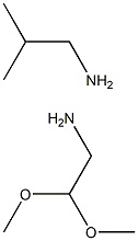 氨基乙醛缩二甲醇(2,2)-二甲基乙胺,,结构式