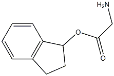D-indanyl glycine 化学構造式