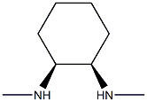 N,N'-二甲基-1,2-顺式环己二胺,,结构式