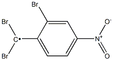 P-nitrotribromobenzyl Struktur