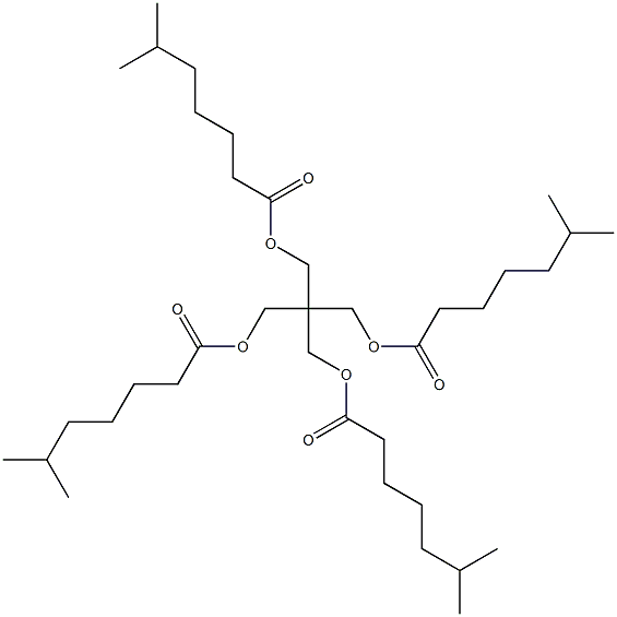Pentaerythritol tetraisooctanoate Structure