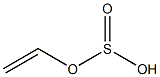 Vinyl sulfite Structure