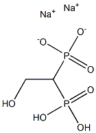 羟基亚乙基二膦酸二钠盐, , 结构式